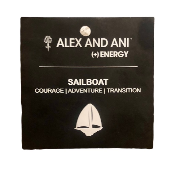 Alex and Ani Sailboat charm bracelet - Picture 5 of 7